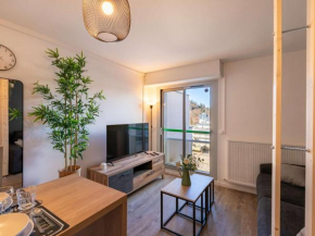 Studio moderne pour 2 personnes avec cuisine équipée et TV à Gourette - FR-1-400-122 Eaux-Bonnes